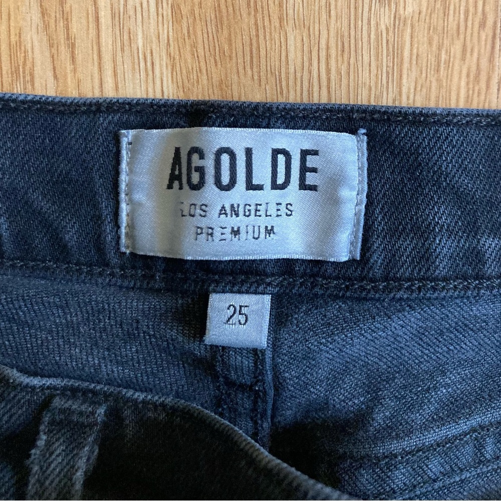 AGOLDE black Denim Nico Jeans - Picture 10 of 12
